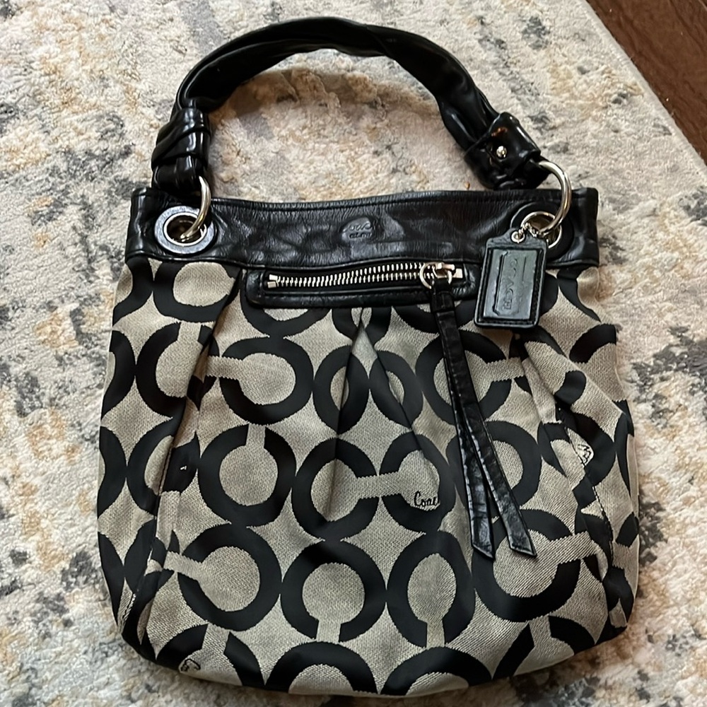 Logo hobo bag from Coach